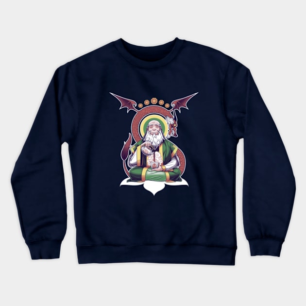 The Jasmine Dragon Crewneck Sweatshirt by KindaCreative